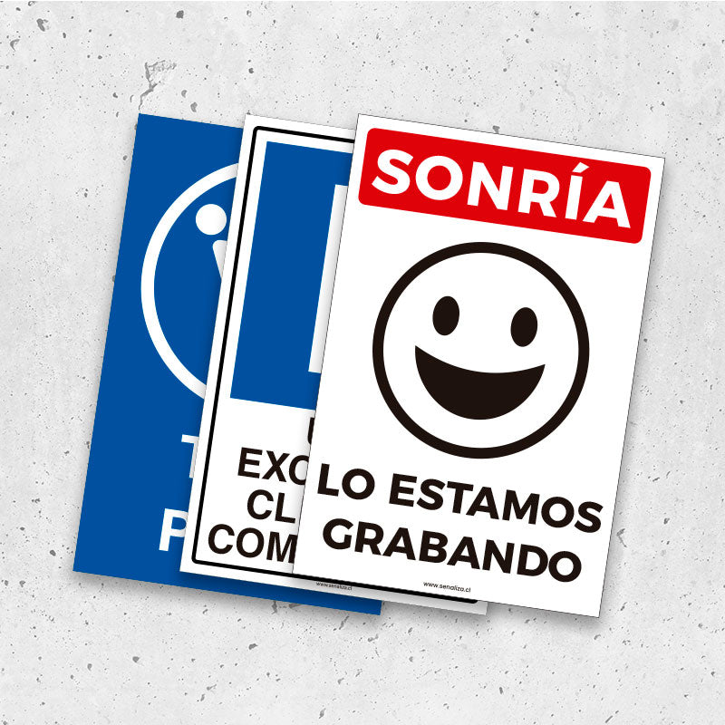 Señaléticas para Tiendas y Comercios