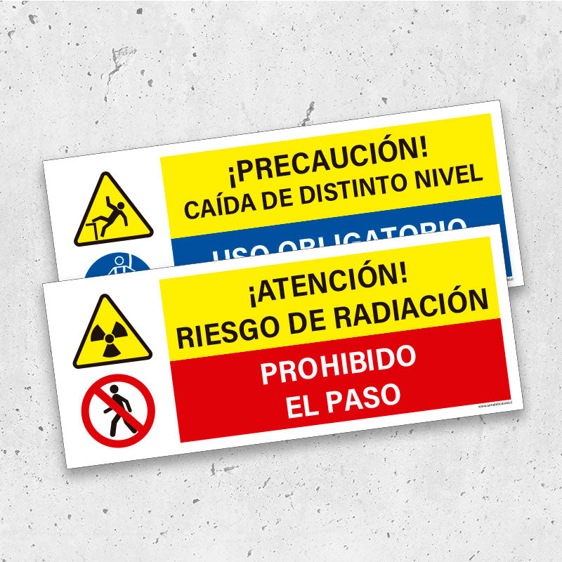 Señales de Seguridad Dobles