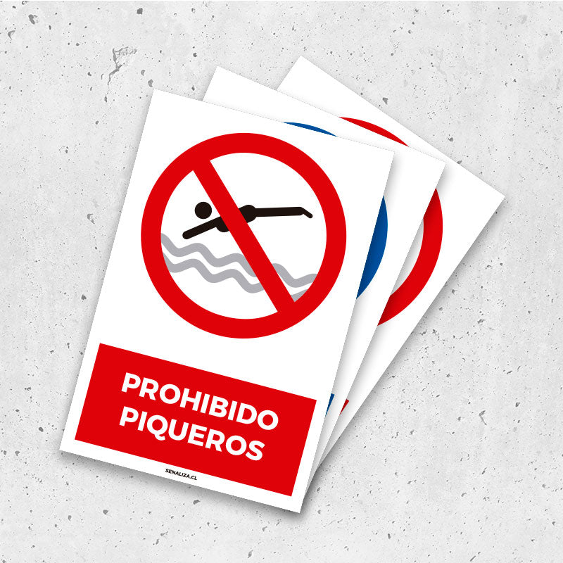 Señaléticas para Piscinas