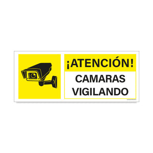Atención Cámaras Vigilando