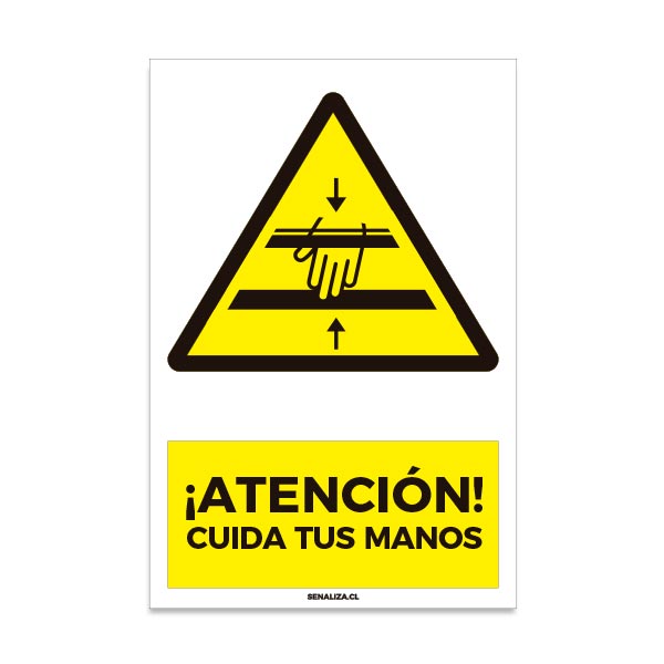 Atención Cuida tus manos