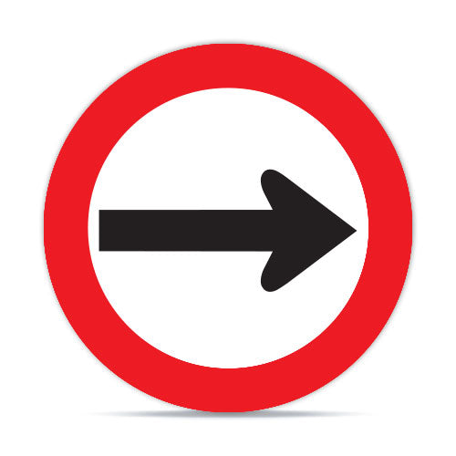 Dirección Obligada Derecha RO-3a