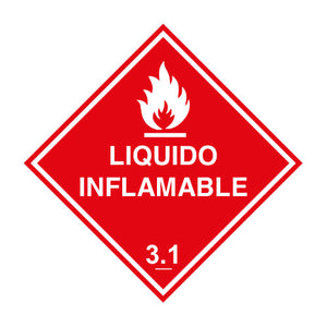 Rombo Líquido Inflamable 3.1