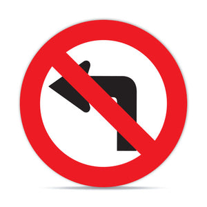 No Virar Izquierda RPO-2a