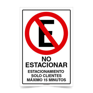 No Estacionar Solo Clientes