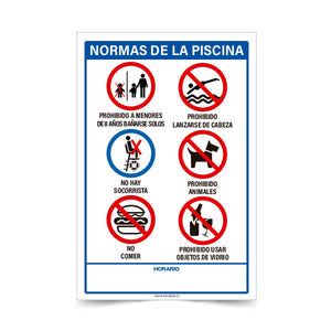 Normas de la Piscina B