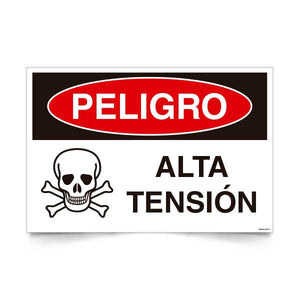 Peligro Alta Tensión