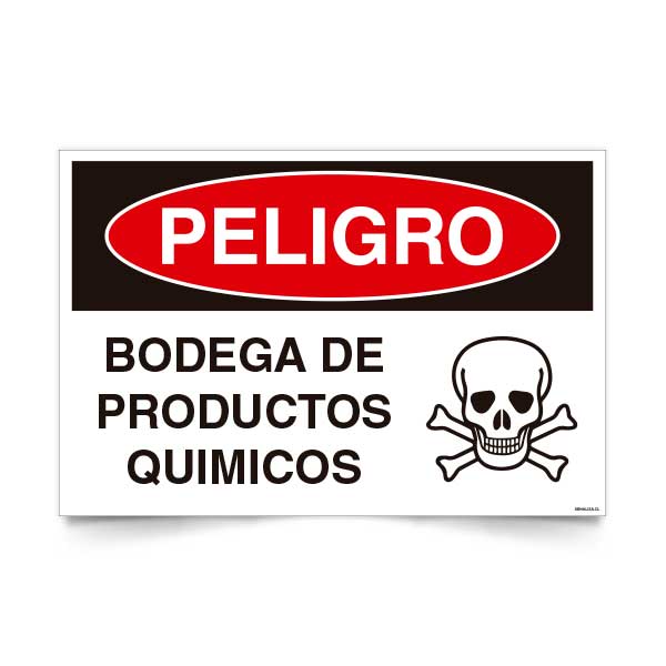 Peligro Bodega de Productos Quimicos