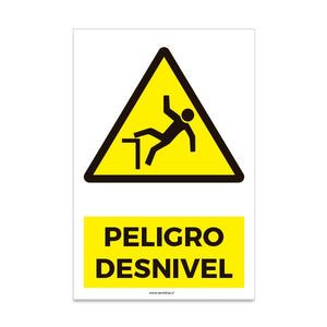Peligro Desnivel