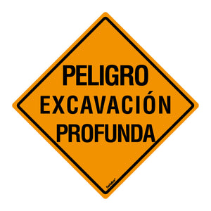 Peligro Excavación Profunda (Línea Económica)
