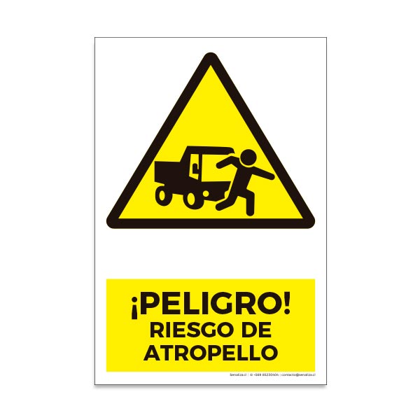 Peligro Riesgo de Atropello