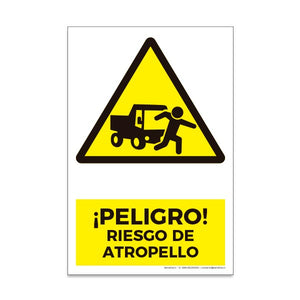 Peligro Riesgo de Atropello