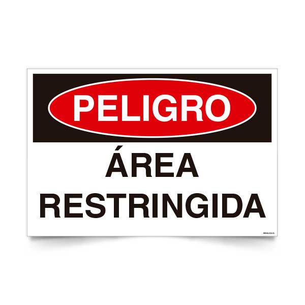 Peligro Área Restringida