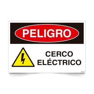 Peligro Cerco Eléctrico