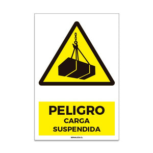 Peligro Carga Suspendida