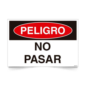 Peligro No Pasar