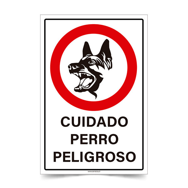 Perro Peligroso Pastor Alemán