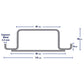 Poste Omega Galvanizado 3 Mts 2.5mm