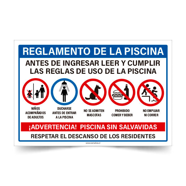 Reglamento de la Piscina