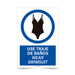 Use Traje de Baños Esp Ing