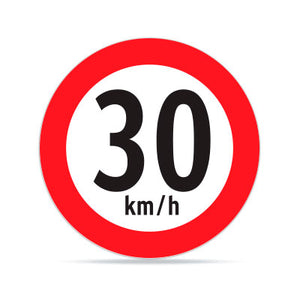 Velocidad Máxima 30km RR-1