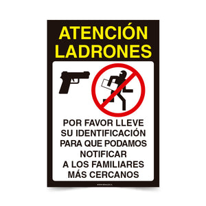 Atención Ladrones