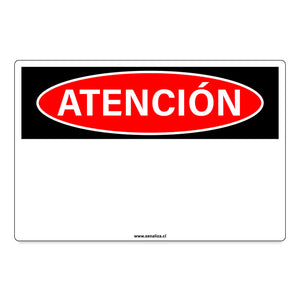 Señalética de Atención B