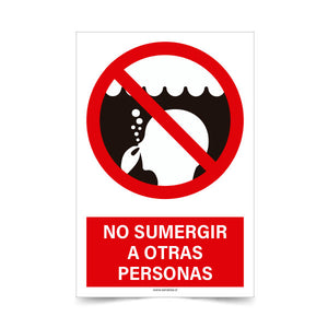 No Sumergir a otras Personas