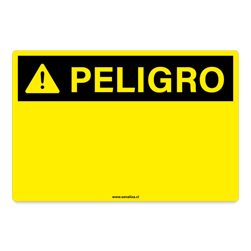Señalética de Peligro A