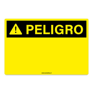 Señalética de Peligro A