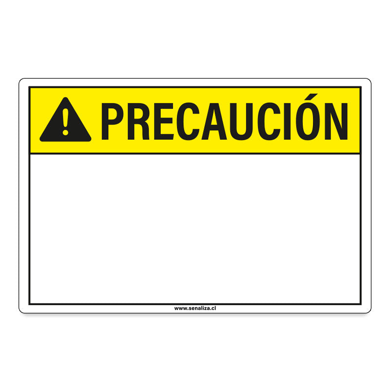 Señalética Precaución C