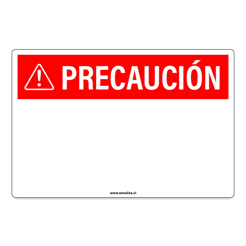 Señalética Precaución D