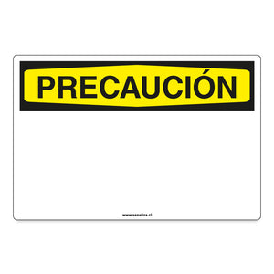 Señalética Precaución B