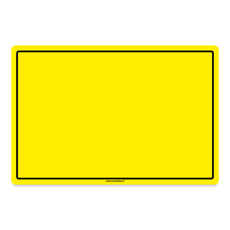 Señalética Amarilla