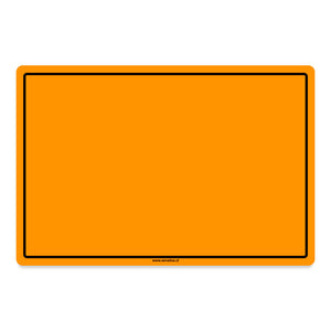 Señalética Naranja