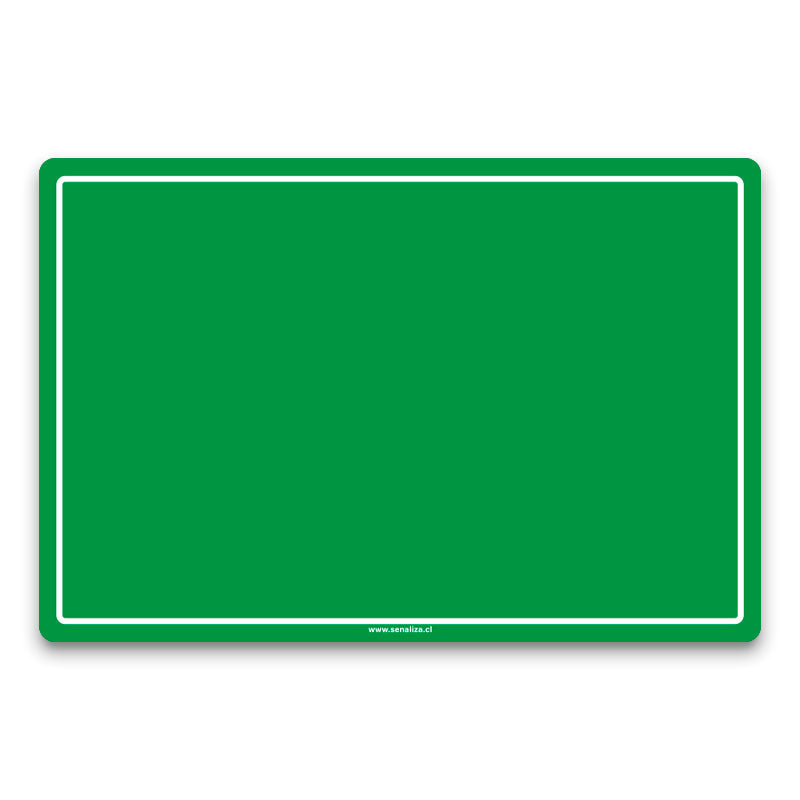Señalética Verde