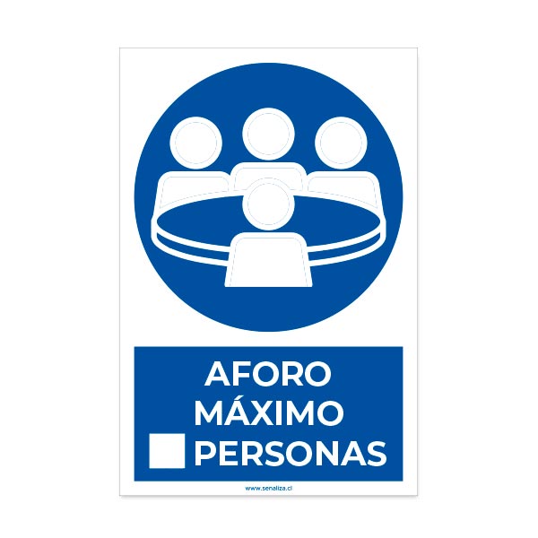 Aforo Máximo X Persona A