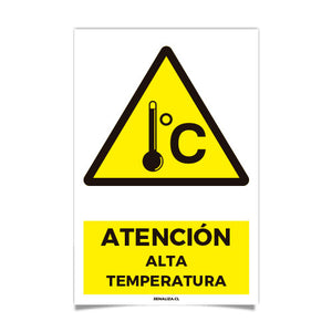 Atención Alta Temperatura