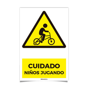 Cuidado Niños Jugando