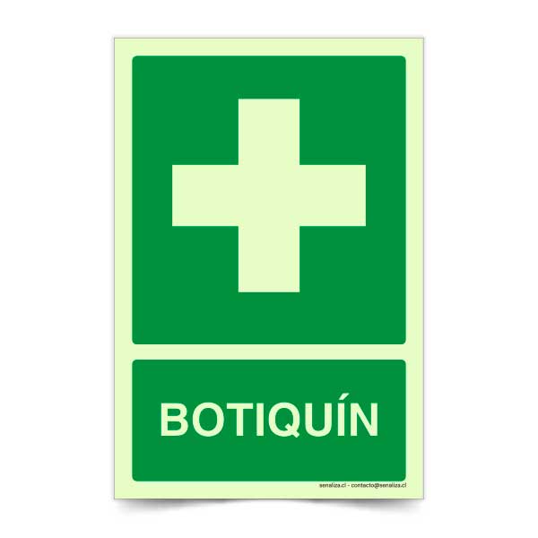 Botiquin Fotoluminiscente