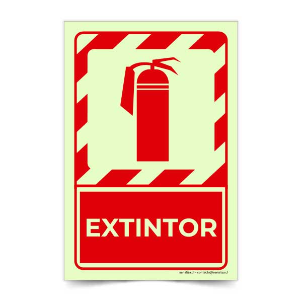 Extintor A Fotoluminiscente
