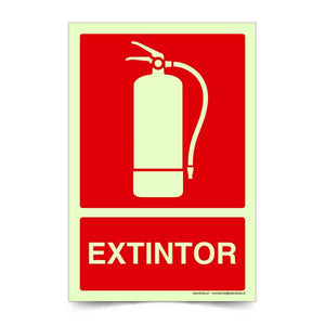 Extintor Fotoluminiscente