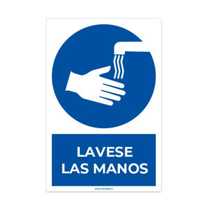 Lavese las manos