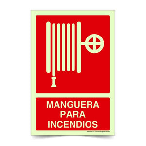 Manguera para Incendios Fotoluminiscente