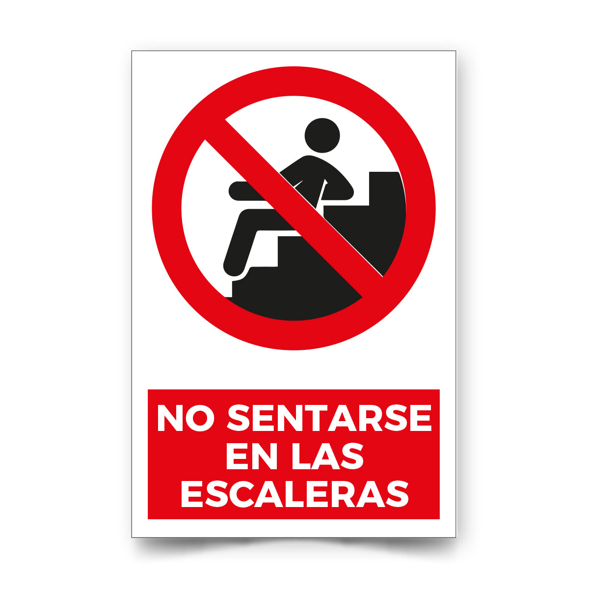 No Sentarse en las Escaleras