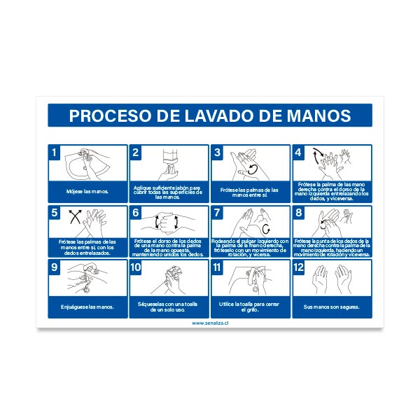 Proceso de Lavado de manos