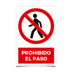 Prohibido el Paso