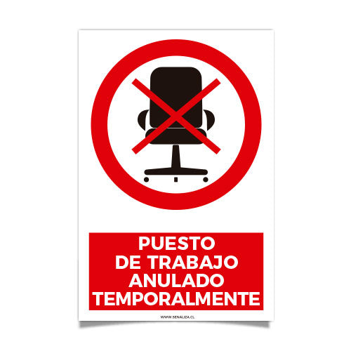Puesto de Trabajo Anulado Temporalmente