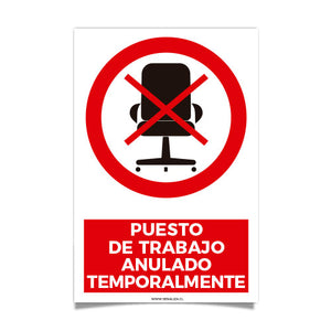 Puesto de Trabajo Anulado Temporalmente