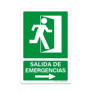 Salida de Emergencia Derecha